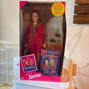 Mattel Rosie O'Donnell Friend of Barbie Doll - Red and Black